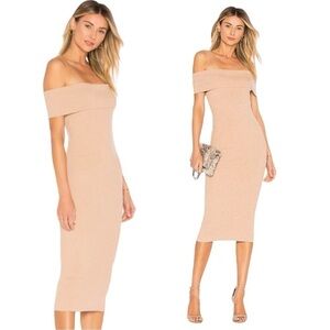 Majorelle (Revolve) Lulu Ribbed Sweater Dress in Bone